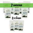 OFFERTA SPECIALE: 7 confezioni di SpirulinaG da 100 compresse + 3 confezioni in OMAGGIO | Spirulina ITALIANA PURA 100% | Spirulina G