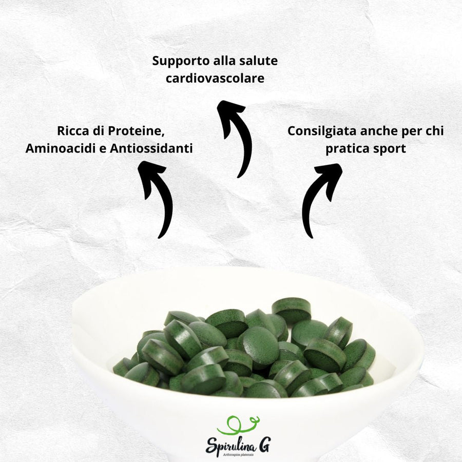 Spirulina Integratore in Compresse | Spirulina G
